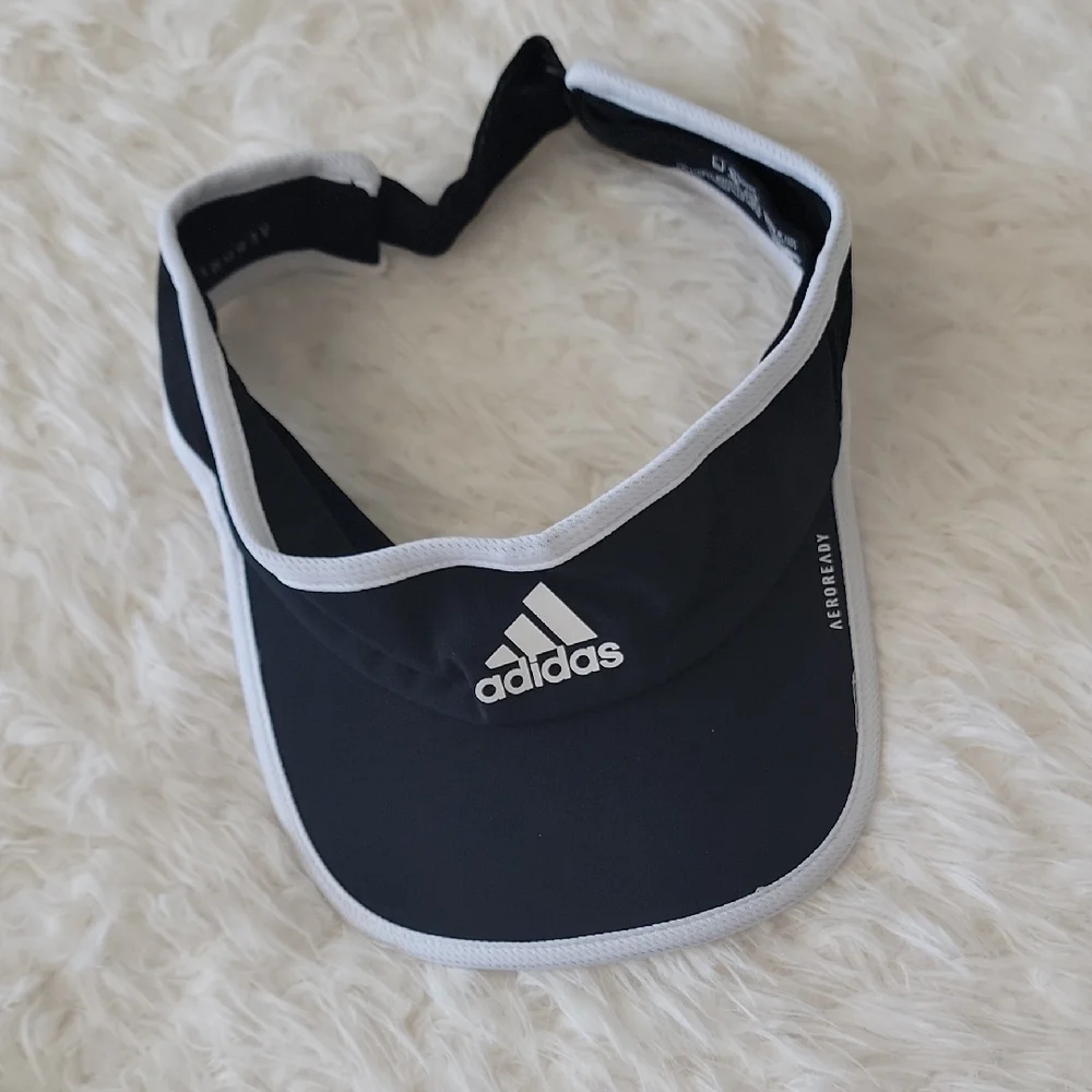Adidas Visor Black White Size OS Activewear